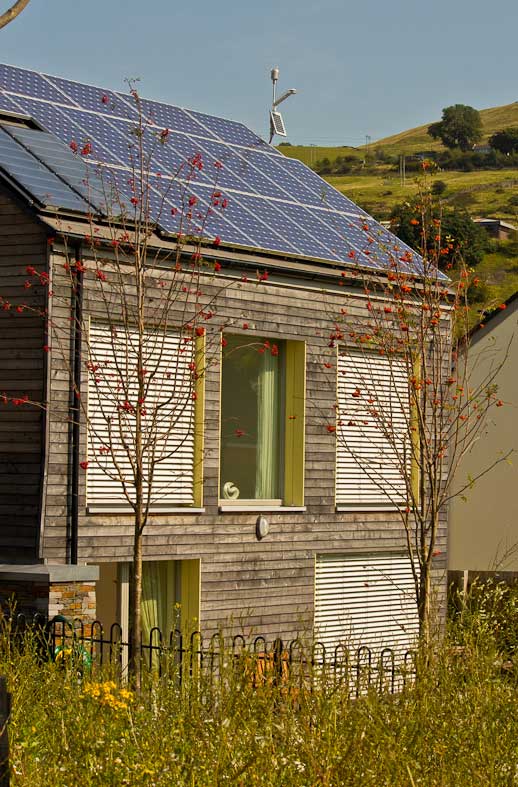 View of cladding